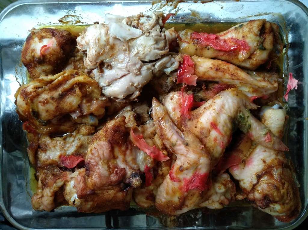 Рецепты: Курочка, запеченная с лимоном и Семга «Новогодняя»