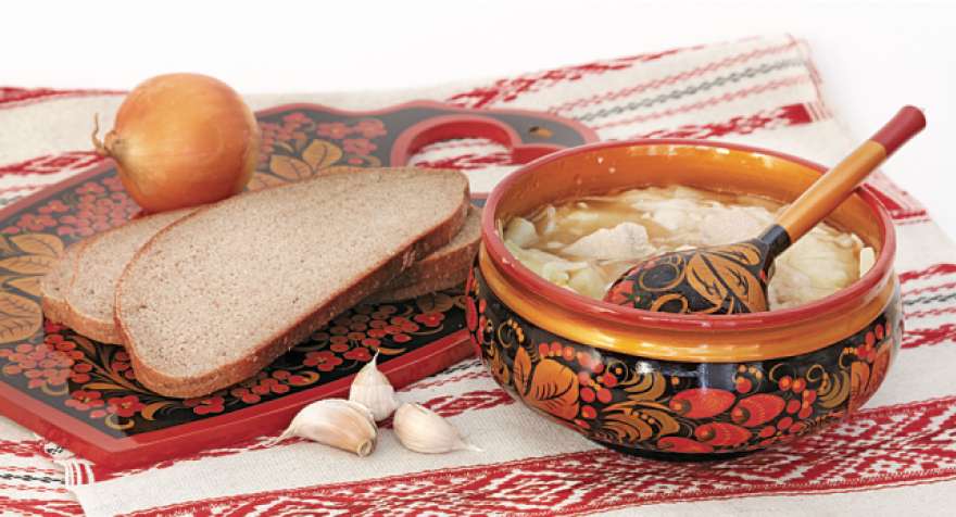 Щи - блюдо русской национальной кухни