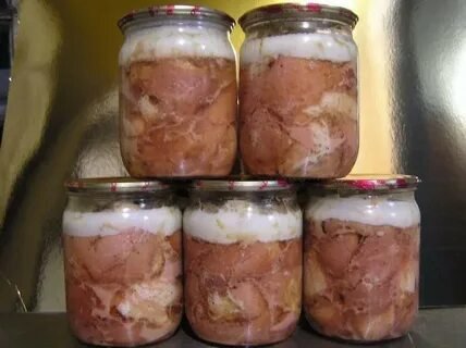 Мясные консервы в домашних условиях