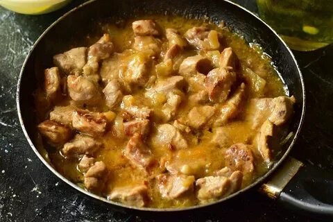 Рецепты: свинина тушеная (по-домашнему) и индоутка с лимонами