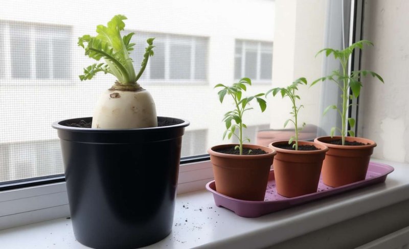 Выращивание репы в горшках: от посева до урожая на подоконнике